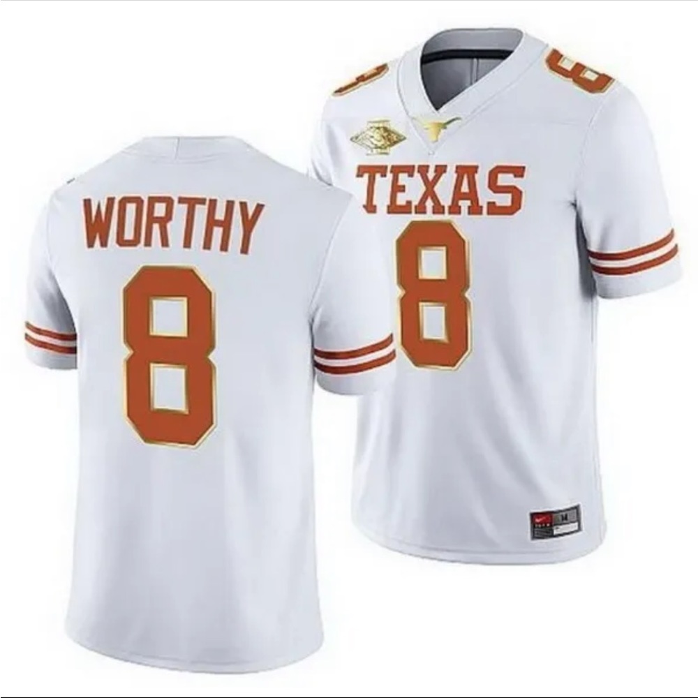 CFB Jerseys Texas Longhorns regular team $50 also custom  $60 must order